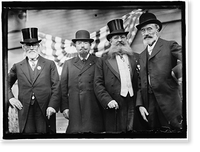 Historic Framed Print, MASON'S INTERNATIONAL CONGRESS OF 33RD DEGREE. GIBSON; DR. PAUL ETIER; CASTELLOT; JEAN MARIE RAYMOND,  17-7/8" x 21-7/8"