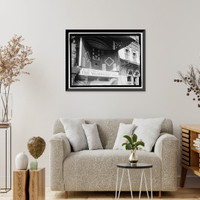 Historic Framed Print, [Washington Post sponsored bulletin board" for the 1912 Boston AL vs. New York NL World Series (baseball)]",  17-7/8" x 21-7/8"