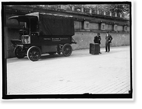 United States Express Company truck - 2, Vintage Print