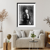 Historic Framed Print, Clara Leb. Morgan,  17-7/8" x 21-7/8" Historic Framed Print, Clara Leb. Morgan,  17-7/8" x 21-7/8"