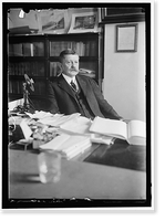 Historic Framed Print, MOORE, EDWARD B. COMMISSIONER OF PATENTS. AT DESK - 3,  17-7/8" x 21-7/8"