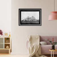 SHADOW LAWN, N.J. SUMMER WHITE HOUSE, Vintage Print