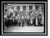 NEW YEAR'S RECEPTION AT WHITE HOUSE. GENERAL VIEW; ARMY AND NAVY OFFICERS - 2 Classic, Antique Wall Art