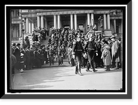 NEW YEAR'S RECEPTION AT WHITE HOUSE. GENERAL VIEW; ARMY AND NAVY OFFICERS - 3, Historic Print