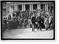 NEW YEAR'S RECEPTION AT WHITE HOUSE. GENERAL VIEW; ARMY AND NAVY OFFICERS - 3, Historic Print