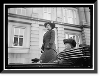 WOMAN SUFFRAGE. MRS. OLIVE HASBROUCK, MRS. GLENDOWER EVANS, Vintage Print