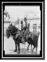 Historic Framed Print, MEXICO. MEXICO CITY. MOUNTED POLICE,  17-7/8" x 21-7/8"