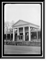 Historic Framed Print, INAUGURAL STANDS. COURT OF HONOR BEFORE WHITE HOUSE - 4,  17-7/8" x 21-7/8"