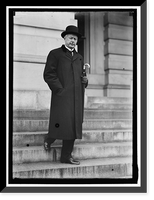 Historic Framed Print, BURLESON, ALBERT SIDNEY. REP. FROM TEXAS, 1899-1913; POSTMASTER GENERAL, 1913-1921 - 3,  17-7/8" x 21-7/8"