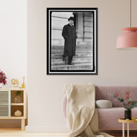 Historic Framed Print, BURLESON, ALBERT SIDNEY. REP. FROM TEXAS, 1899-1913; POSTMASTER GENERAL, 1913-1921 - 3,  17-7/8" x 21-7/8"