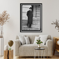 Historic Framed Print, BURLESON, ALBERT SIDNEY. REP. FROM TEXAS, 1899-1913; POSTMASTER GENERAL, 1913-1921 - 3,  17-7/8" x 21-7/8"