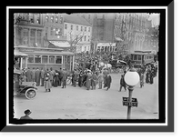 WOMAN SUFFRAGE. HIKERS ARRIVING FROM NEW YORK, Historic Print