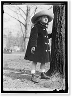 Historic Framed Print, CONVERSE, GEORGE ALBERT. REAR ADMIRAL, U.S.N. DIED 1909. HIS GRANDDAUGHTER, AUDREY VINCENT JACKSON,  17-7/8" x 21-7/8"