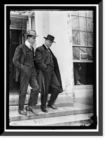 Historic Framed Print, DANIELS, JOSEPHUS. SECRETARY OF THE NAVY, 1913-1921 - 2,  17-7/8" x 21-7/8"