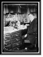 Historic Framed Print, DANIELS, JOSEPHUS. SECRETARY OF THE NAVY, 1913-1921 - 5,  17-7/8" x 21-7/8"