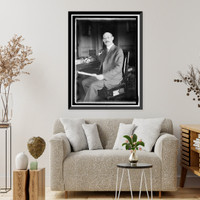 Historic Framed Print, DAVIS, BENJAMIN. SEC. BRYAN,  17-7/8" x 21-7/8"