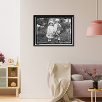 Historic Framed Print, DISTRICT OF COLUMBIA PARKS [Children],  17-7/8" x 21-7/8"