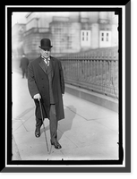 LANE, FRANKLIN K. INTERSTATE COM. COMMR., 1905-1913. SEC. OF INTERIOR, 1913-1920 - 2, Historic Print