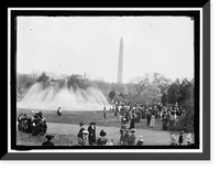 EASTER EGG ROLLING, WHITE HOUSE - 5, Vintage Print