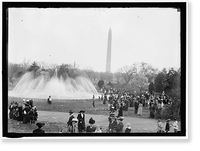 EASTER EGG ROLLING, WHITE HOUSE - 5, Vintage Print
