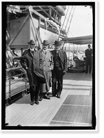 McADOO, WILLIAM GIBBS, HOUSTON, DAVID FRANKLIN, SECRETARY OF AGRICULTURE, 1913-1920; BURLESON, ALBERT SIDNEY, REP. FROM TEXAS, 1899-1913; POSTMASTER GENERAL, 1913-1921 TARGET PRACTICE Timeless Wa