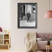 Historic Framed Print, WESTERN UNION OFFICE,  17-7/8" x 21-7/8"