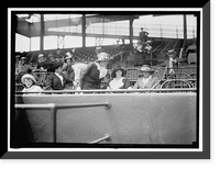 Historic Framed Print, BASEBALL, AMATEUR AND COLLEGE. WATCHING GAME BETWEEN METROPOLITAN AND CHEVY CHASE CLUBS: ALEX HAGNER; MISS BELLE HAGNER; MISS MAITLAND MARSHALL; MISSES ELEANOR & JESSIE WILSON,  17-7/8" x 21-7/8"