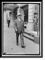 Historic Framed Print, FLETCHER, DUNCAN UPSHAW. SENATOR ROM FLORIDA, 1909-1936,  17-7/8" x 21-7/8"