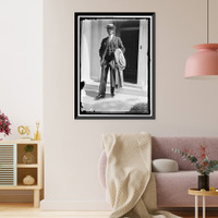 Historic Framed Print, PITNEY, MAHLON H. ASSOCIATE JUSTICE, U.S. SUPREME COURT, 1912-1922,  17-7/8" x 21-7/8"
