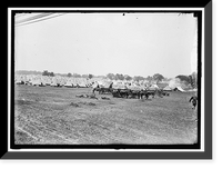 Historic Framed Print, COLONIAL RIFLES. REUNION OF G.A.R. AND CONFEDERATE VETERANS WHO HAD FOUGHT AT GETTYSBURG, ON THE BATTLEFIELD - 2,  17-7/8" x 21-7/8"
