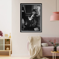 SICKLES, DANIEL EDGAR. MAJOR GENERAL, U.S.A. G.A.R. VETERAN. GETTYSBURG REUNION - 2, Vintage Print