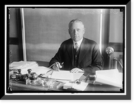 SIMPSON, DR. F.F. LT. COL., U.S.A. OF PITTSBURGH. HEAD OF MEDICAL DIVISION OF WAR INDUSTRIES BOARD AND C.N.D. DURING WORLD WAR. AT DESK - 2, Historic Reproduction