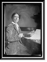 Historic Framed Print, DORR, MRS. RHETA C., SUFFRAGIST. WITH FIRST EDITION OF 'THE SUFFRAGIST',  17-7/8" x 21-7/8"