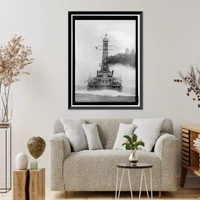 Historic Framed Print, NO CAPTION - 181,  17-7/8" x 21-7/8"