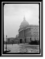 Historic Framed Print, CAPITOL, U.S. EAST FA&Ccedil;ADE,  17-7/8" x 21-7/8"