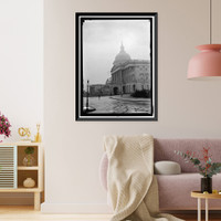 Historic Framed Print, CAPITOL, U.S. EAST FA&Ccedil;ADE,  17-7/8" x 21-7/8"