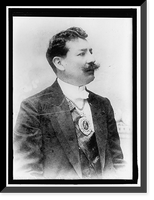 Historic Framed Print, MONTES, GENERAL ISMAEL, OF BOLIVIA,  17-7/8" x 21-7/8"