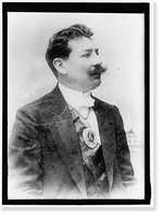 Historic Framed Print, MONTES, GENERAL ISMAEL, OF BOLIVIA,  17-7/8" x 21-7/8"