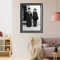 WOMAN SUFFRAGE. ROSE WINSLOW AND MAGGIE HINCHEY Classic, Vintage Poster