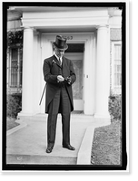 Historic Framed Print, PITNEY, MAHLON H. ASSOCIATE JUSTICE, U.S. SUPREME COURT, 1912-1922 - 3,  17-7/8" x 21-7/8"