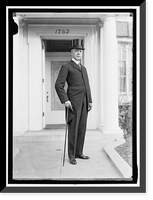Historic Framed Print, PITNEY, MAHLON H. ASSOCIATE JUSTICE, U.S. SUPREME COURT, 1912-1922 - 4,  17-7/8" x 21-7/8"