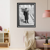 Historic Framed Print, DAY, WILLIAM RUFUS. SECRETARY OF STATE, 1898; ASSOCIATE JUSTICE OF SUPREME COURT, 1902-1922,  17-7/8" x 21-7/8"