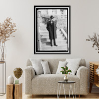 Historic Framed Print, DAY, WILLIAM RUFUS. SECRETARY OF STATE, 1898; ASSOCIATE JUSTICE OF SUPREME COURT, 1902-1922,  17-7/8" x 21-7/8"