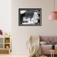 Historic Framed Print, FLORENCE CRITTENDEN HOME. BABY EXHIBIT,  17-7/8" x 21-7/8"