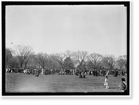 EASTER EGG ROLLING, WHITE HOUSE - 9, Vintage Wall Art