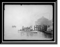 NAVY, U.S. PIER AT OLD PT. COMFORT, Antique Poster