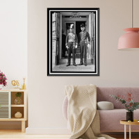 SHAH, KAI FU. E.E. AND M.P. FROM CHINA. CRED. PRESENTED APRIL 14, 1914. LEFT, WITH YUAN, 1ST SEC. OF LEG. - 2 Classic, Antique Poster