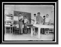 Historic Framed Print, MARINE CORPS, U.S.N. SCHOOL OF BAKING,  17-7/8" x 21-7/8"