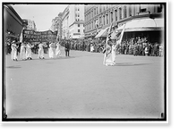 WOMAN SUFFRAGE PARADE, MAY, 1914 - 5, Antique Poster