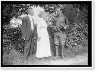 NATIONAL GUARD OF D.C. CAPT. LOUIS WILSON AND PARENTS, Vintage Poster
